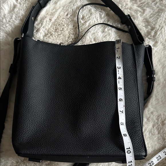All Saints Elegant Black Women's Handbag cross body or shoulder bag - Picture 5 of 7
